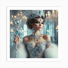 Ice Queen 1 Art Print