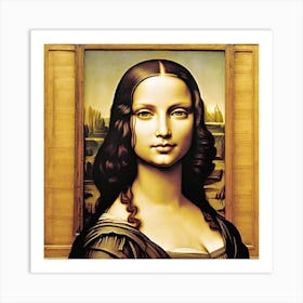 Mona Lisa 1 Art Print