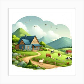 Country Comfort 3 Art Print