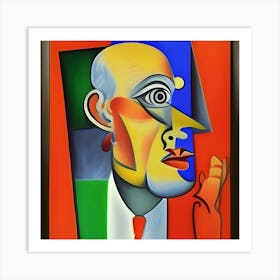 Portrait Of A Man Art Print