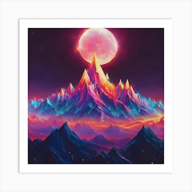 Mountain Top Art Print