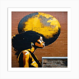 Afro-Futurism Art Print