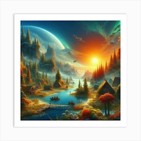 Planetarium Art Print