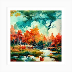 Autumn Forest Poster