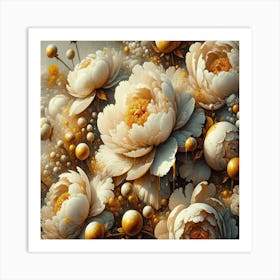 Peonies Art Print