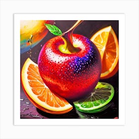 Apple And Oranges Art Print