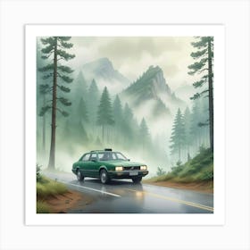 Car Art 407 Art Print