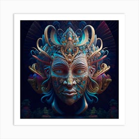 Psychedelic Art Art Print