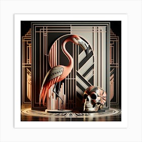 Flamingo Art Print