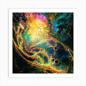 Fractal Art Art Print