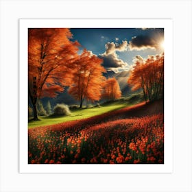 Red Poppies Art Print