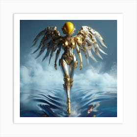 Angel Of The Sea 2 Art Print