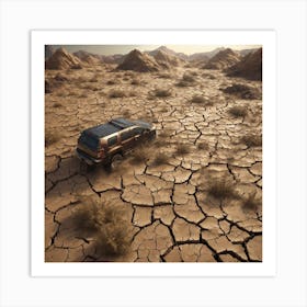 Desert Landscape 5 Art Print