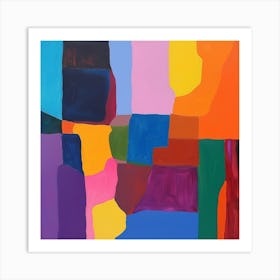 Modern Abstract Collection 18 Art Print