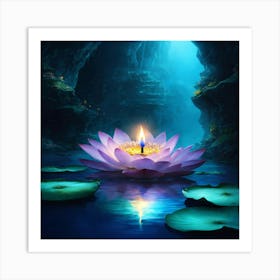 Lotus Flower 9 Art Print