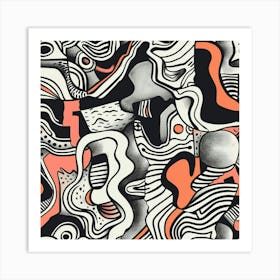 Abstract Pattern 2 Art Print