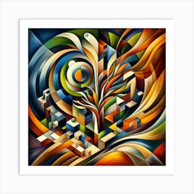 Abstract Painting 38 Art Print