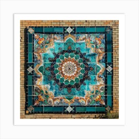 Tile Mural Art Print