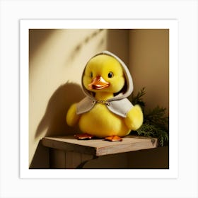 Leonardo Phoenix 09 A Vibrantly Yellowplumed Duck Doll With So 0 Póster