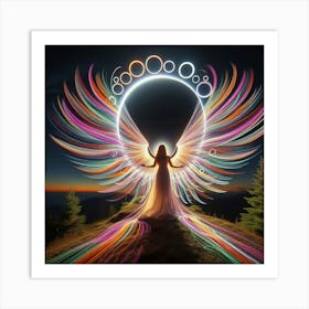 Angel Wings 10 Art Print