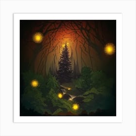 Forest 7 Art Print