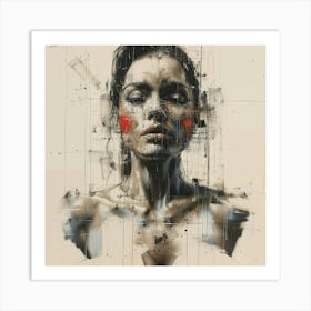 'Portrait Of A Woman' Art Print