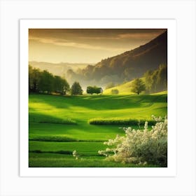 Peaceful Landscapes Photo (34) Art Print