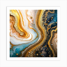 Abstract Abstract Painting 2 Art Print