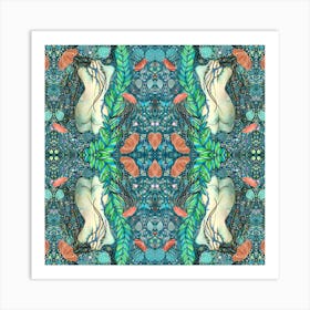 Mermaids 3 Art Print