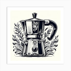 Coffee Maker Art Print