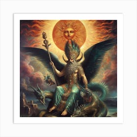 Sun God Art Print