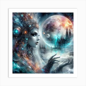 Ethereal Woman Art Print