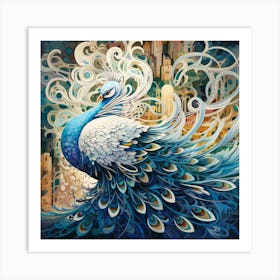 Peacock 8 Art Print