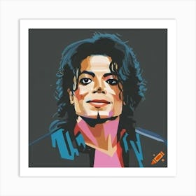 Michael Jackson 12 Art Print