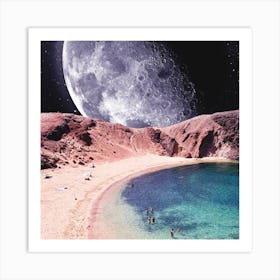 Night Swimming Art Print