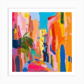 Abstract Travel Collection Savannah Georgia 2 Art Print