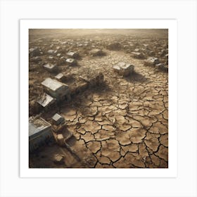 Deserted Village 13 Art Print