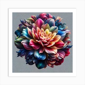 Dahlia 6 Art Print