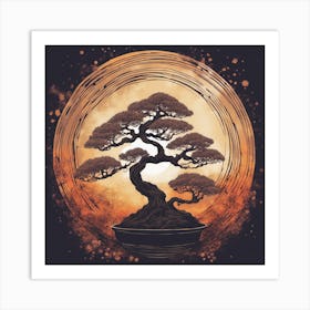 Bonsai Tree Art Print