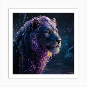 Lion 236 Art Print