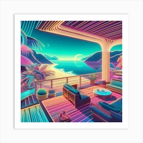 Psychedelic Art 4 Art Print