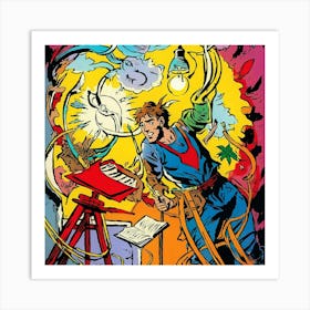 Dc Comics Cover Art Print