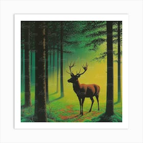 Woodland Majesty Art Print