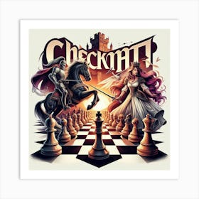 Checkmate4 Art Print