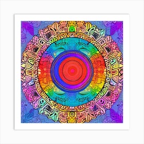 Mandala Art Print