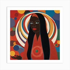 'A Woman Of Color' Art Print