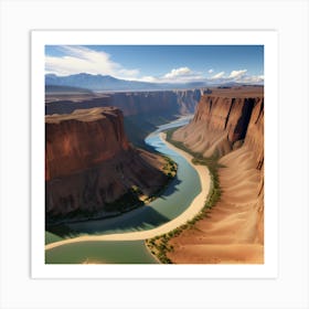 Canyon - Canyon Stock Videos & Royalty-Free Footage Art Print