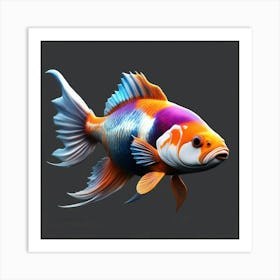 Koi Fish Art Print