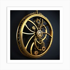 Clockwork Art Print