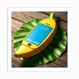 Banana Phone Art Print